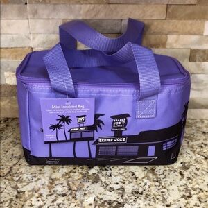 Trader Joe's Purple Mini Insulated Bag